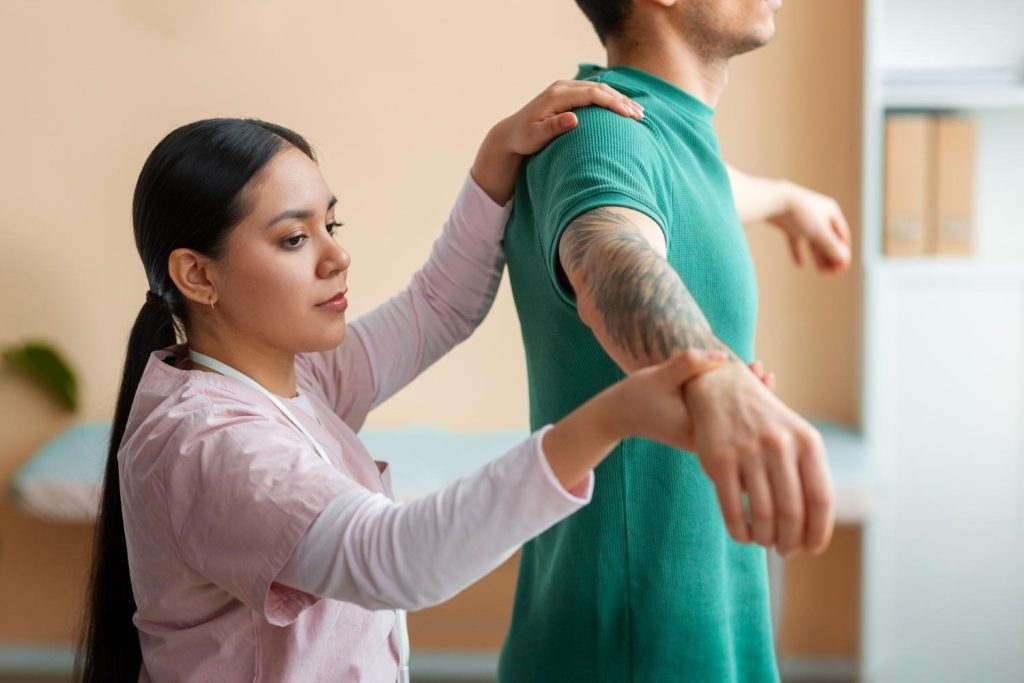 Chiropractic care during the rehabilitation