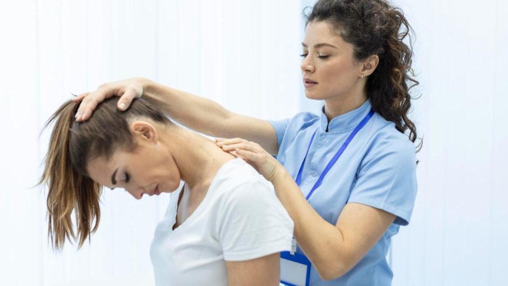 Chiropractic Care for neck adjustment